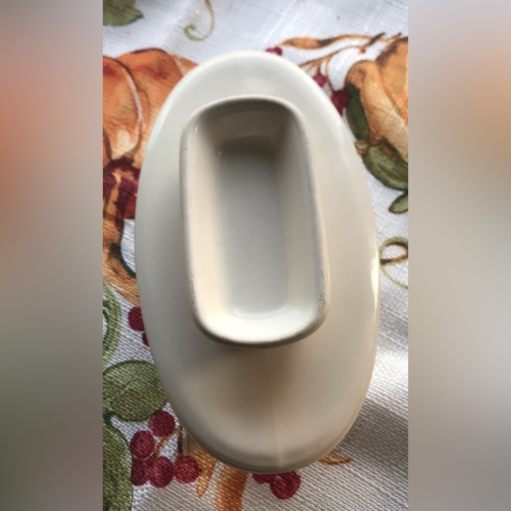 Elegant Cream Butter Bell for Regular Size Butter Cube